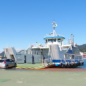 生名フェリー　土生港（因島長崎桟橋） ～ 立石港（生名島）