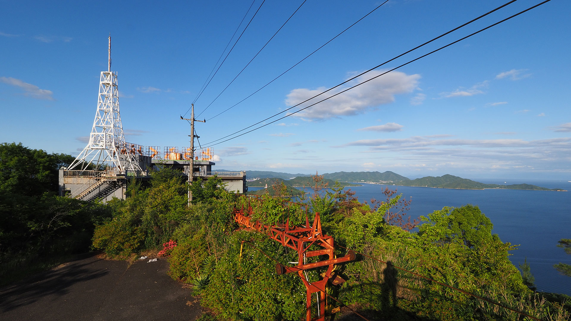 しまなみ海道を見渡せる海側 しまなみ海道を見渡せる海側