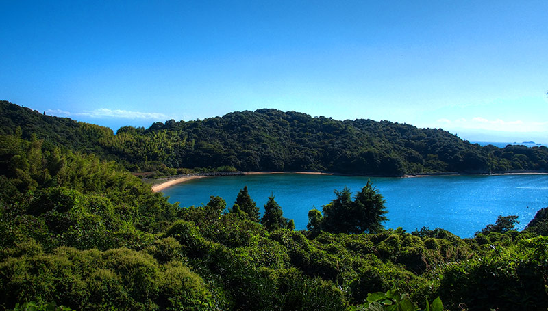 福羅湾(ふくらわん) 愛媛県越智郡上島町弓削佐島 福羅湾(ふくらわん) 愛媛県越智郡上島町弓削佐島