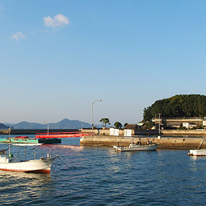 久司浦（くじら）　愛媛県越智郡上島町弓削久司浦