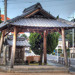 村松神社（むらまつじんじゃ）　愛媛県越智郡上島町弓削