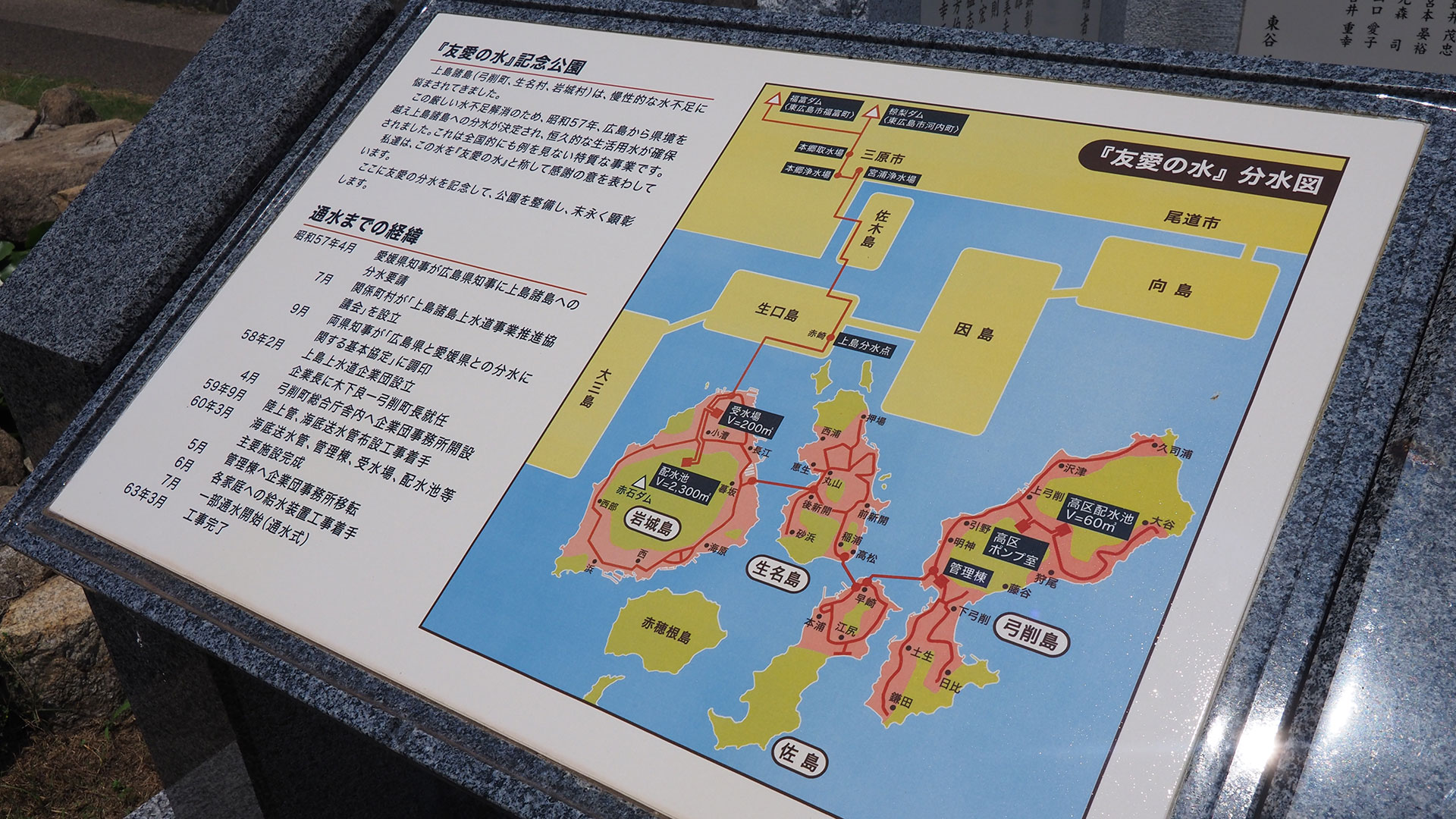 @ 広島三原から海底管で通水